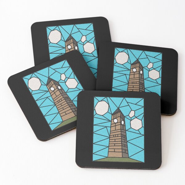 Item preview, cornell clock tower stained glass  designed and sold by timetomoveup.