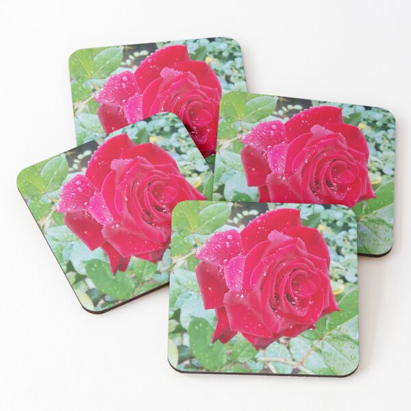 Item preview, Beautiful red rose after the rain  designed and sold by helenkaiy.