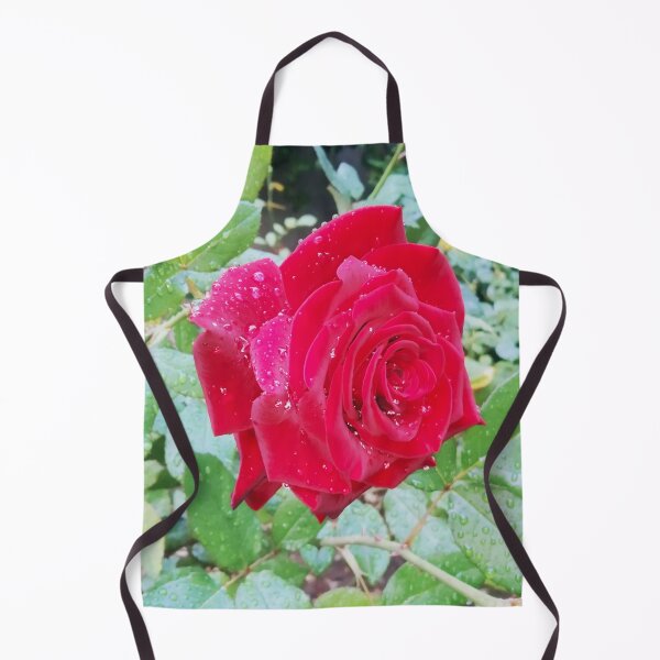 Item preview, Beautiful red rose after the rain designed and sold by helenkaiy.