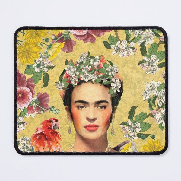 Item preview, Frida Kahlo Parrot Yellow designed and sold by Muycote.