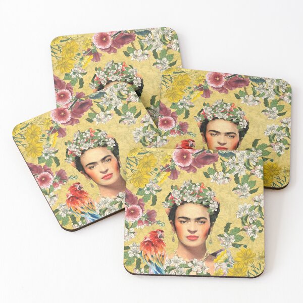 Item preview, Frida Kahlo Parrot Yellow designed and sold by Muycote.