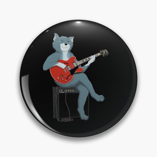 Item preview, COOL CAT PLAYING THE BLUES, CAT PLAYING BLUES GUITAR designed and sold by Danicus666.