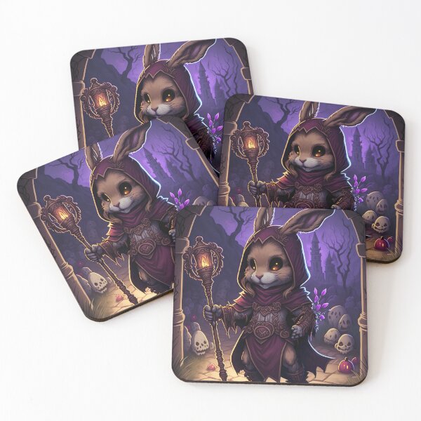 Item preview, Chibi Rabbit Necromancer designed and sold by TheDigitalAnvil.