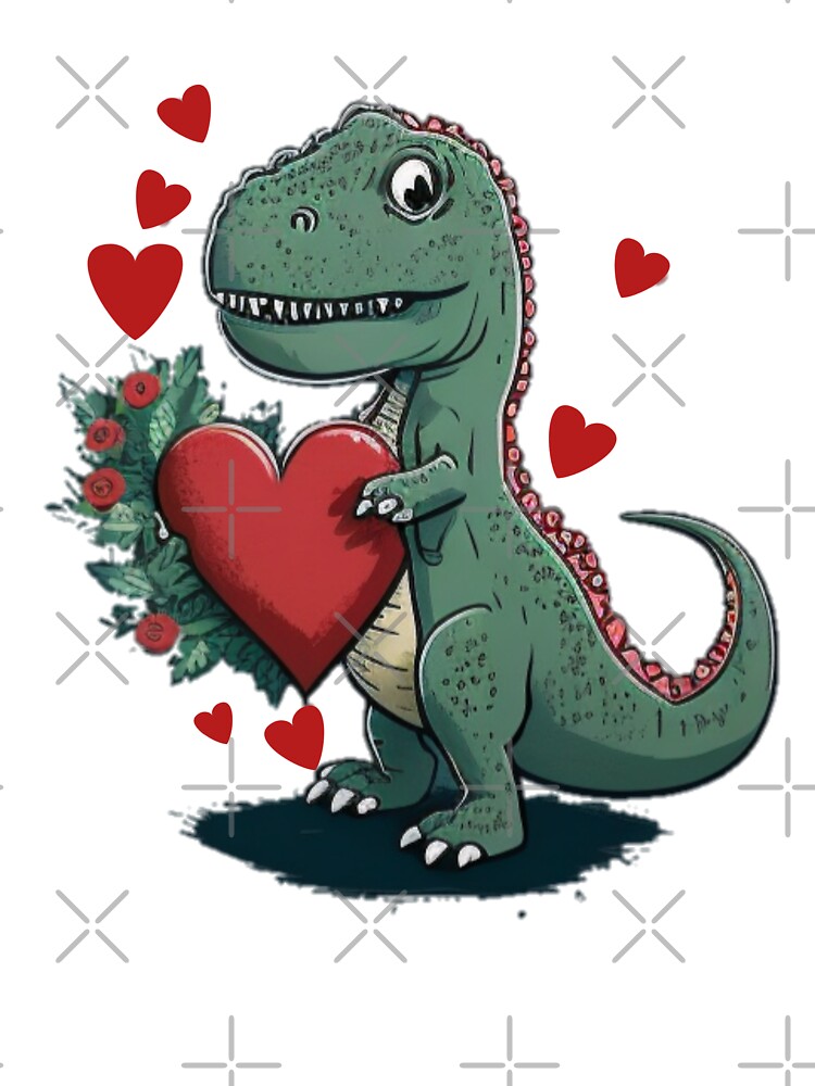  Valentines Day Dinosaur I Steal Hearts Tee Gifts for