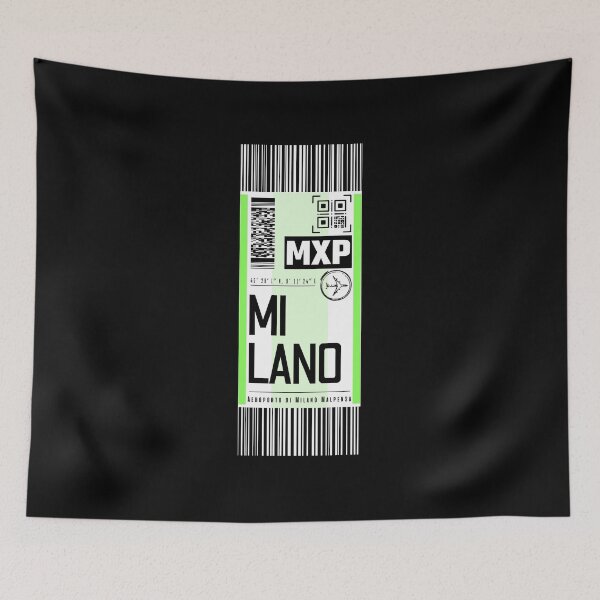 Item preview, MILAN MILANO MXP classic luggage tag stickers designed and sold by LeddsoDello.