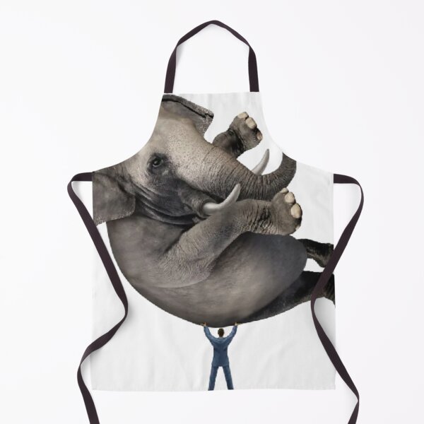 Item preview, Businessman lifting elephant designed and sold by MilicaaD.