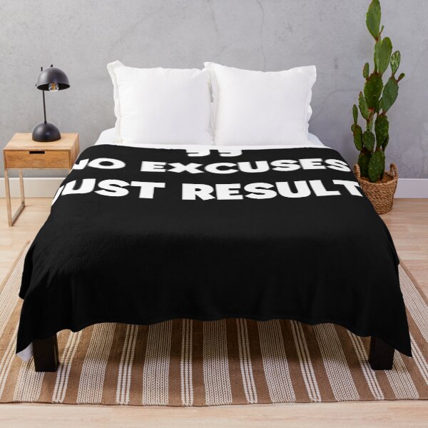 Item preview, fitness motivation,No excuses, just results designed and sold by TEESHOO.