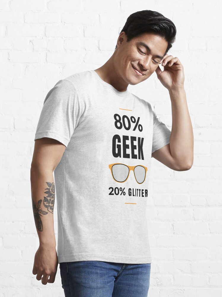 Cool Geek - Glam Nerds - Funny Geek - Geek Humor Essential T-Shirt for  Sale by The Red Nox