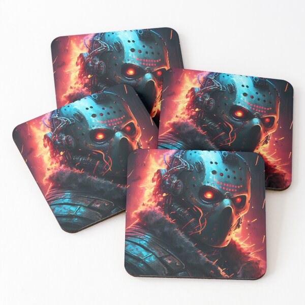 Item preview, Jason Voorhees in Cyberpunk City #2 designed and sold by Artistic Pandas.