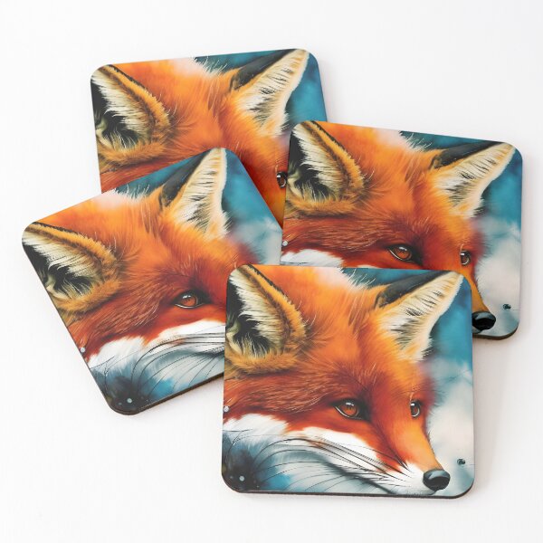 Item preview, Curious Fox Artwork designed and sold by ambyai.