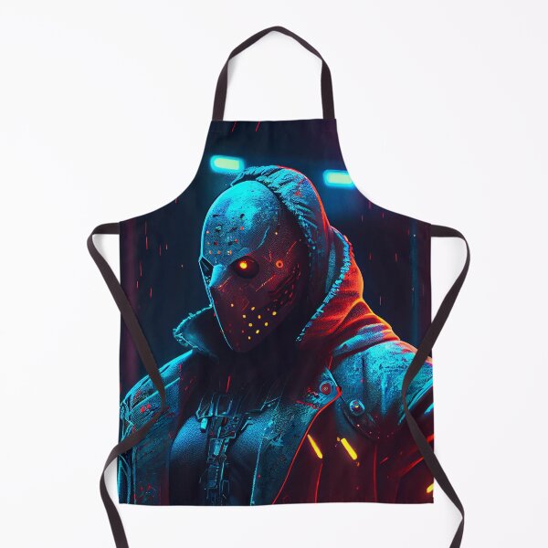 Item preview, Jason Voorhees in Cyberpunk City #3 designed and sold by Artistic Pandas.