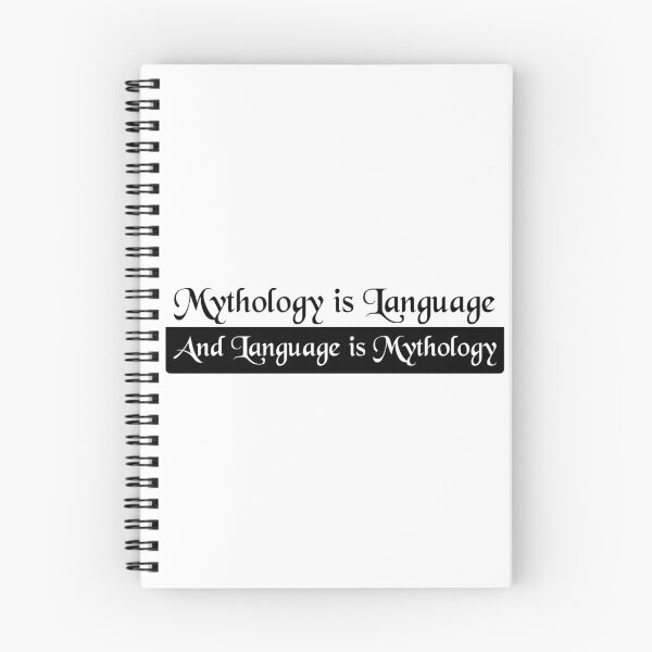 Item preview, Mythology is Language (B&W) designed and sold by SignumStore.