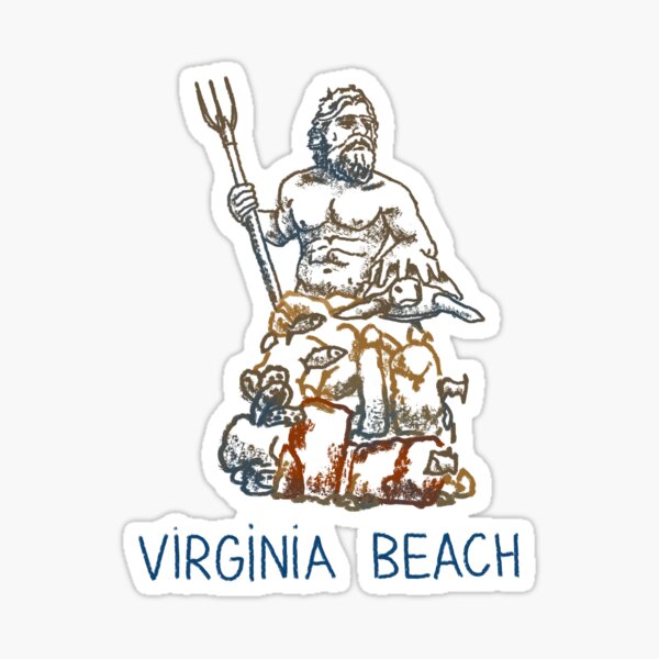 Virginia Beach Stickers Redbubble