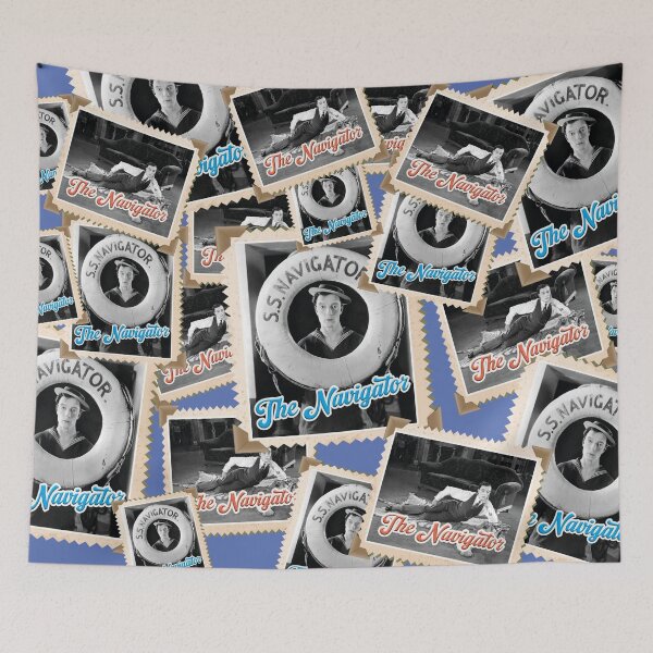 Item preview, The Navigator, Buster Keaton, silent film designed and sold by Mauswohn.
