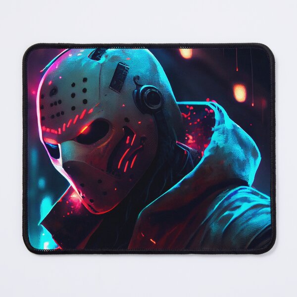 Item preview, Jason Voorhees in Cyberpunk City #7 designed and sold by Artistic Pandas.