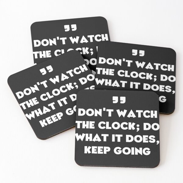 Item preview, fitness motivation,Don't watch the clock; do what it does, Keep going designed and sold by TEESHOO.
