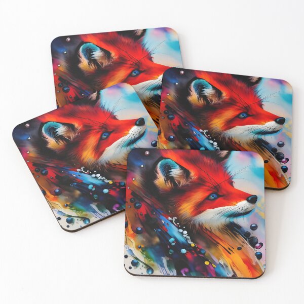 Item preview, Vibrant Fox Artwork designed and sold by ambyai.