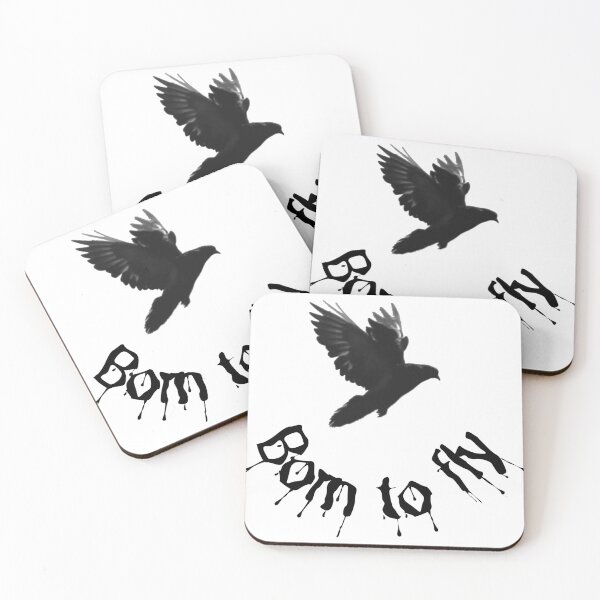Item preview, born to fly quote designed and sold by ilustra-ink.