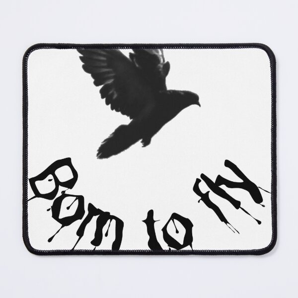 Item preview, born to fly quote designed and sold by ilustra-ink.