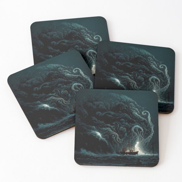 Item preview, Kraken Storm designed and sold by MogMogShack.