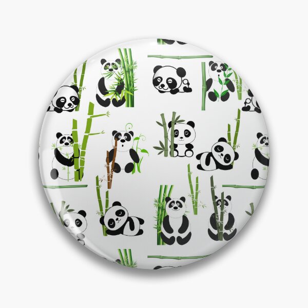 Item preview, Cute Panda and Bamboo Group designed and sold by RiadMannan.