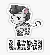 Zebra Leni Sticker
