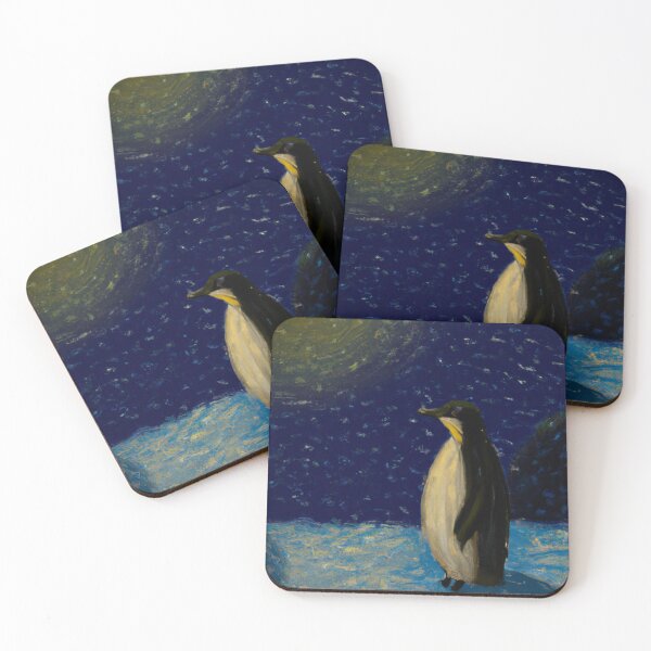 Item preview, penguin Staring at the Sky designed and sold by rohhos.