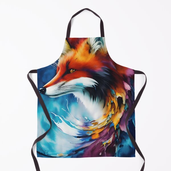 Item preview, Swirl Fox Artwork designed and sold by ambyai.