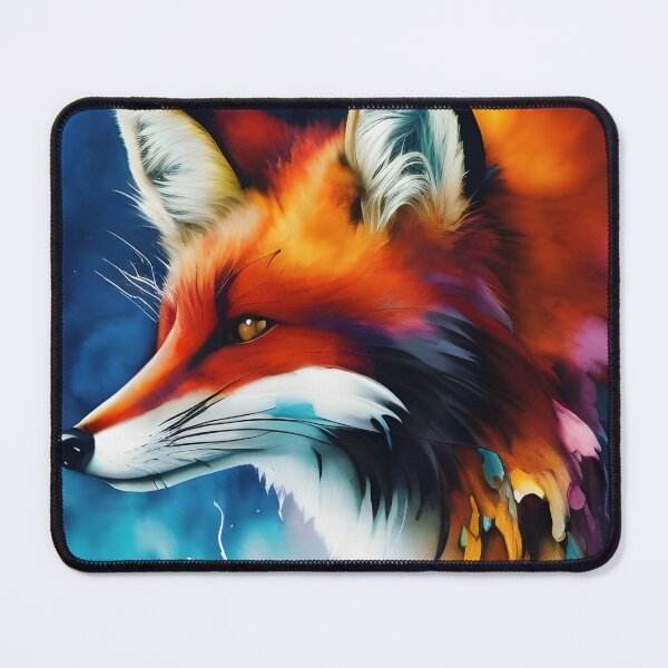 Item preview, Swirl Fox Artwork designed and sold by ambyai.