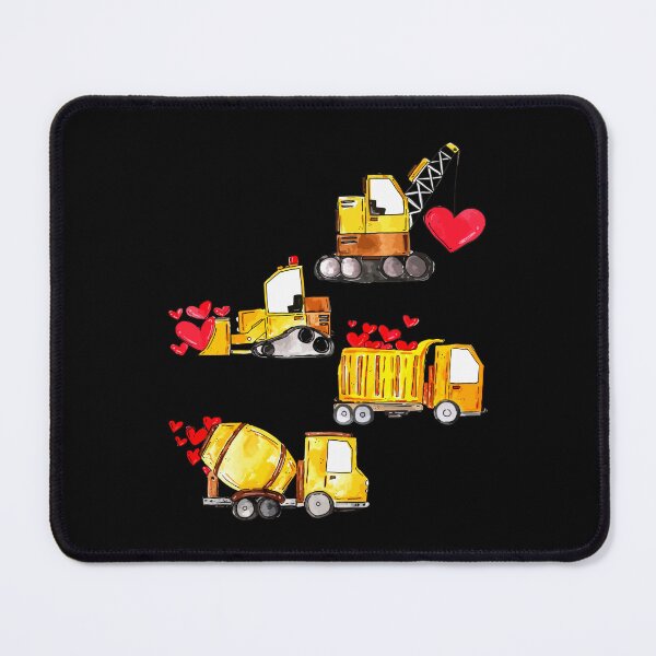 Item preview, Valentines Day Construction Trucks Funny Boys Toddler designed and sold by Dressed For Duty.