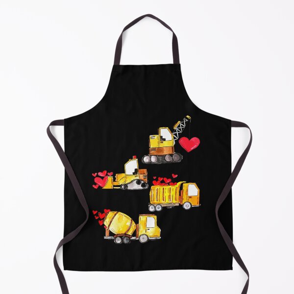 Item preview, Valentines Day Construction Trucks Funny Boys Toddler designed and sold by Dressed For Duty.