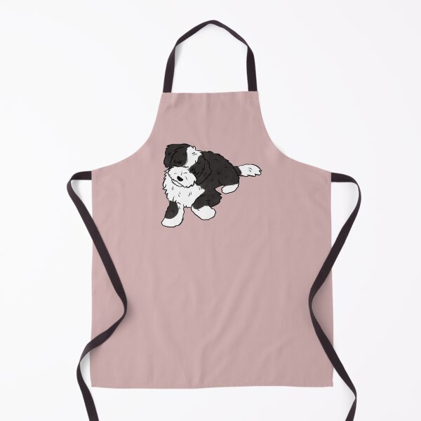 Item preview, Tibetan terrier dog cute illustration designed and sold by Yarafantasyart.