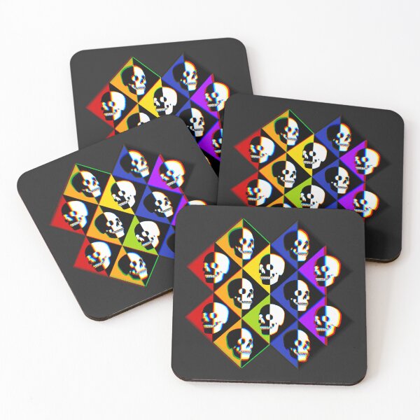 Item preview, Skulls in a Rainbow designed and sold by ligus-design.