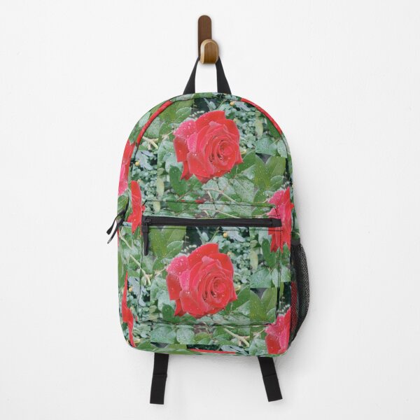 Item preview, Beautiful red rose after the rain designed and sold by helenkaiy.
