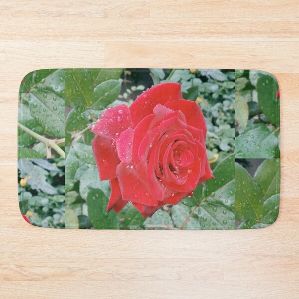 Item preview, Beautiful red rose after the rain  designed and sold by helenkaiy.