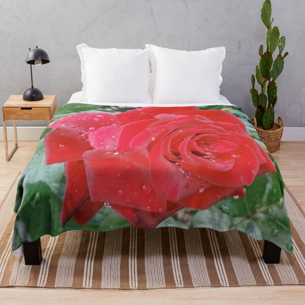 Item preview, Beautiful red rose after the rain  designed and sold by helenkaiy.