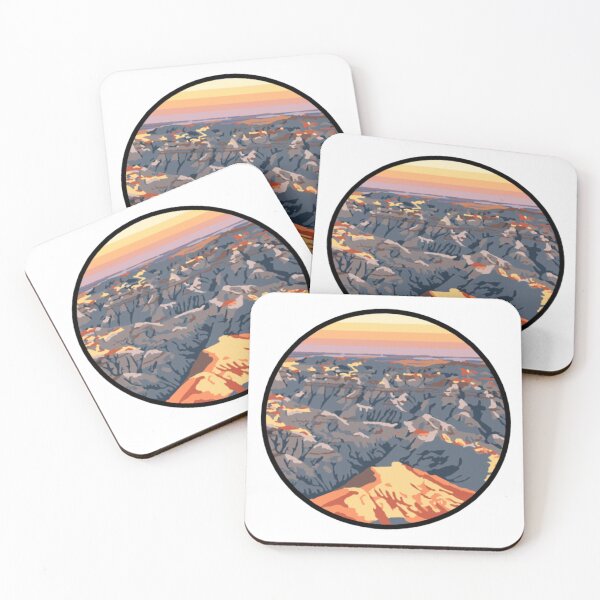 Item preview, Theodore Roosevelt National Park designed and sold by Champion Illustrations.