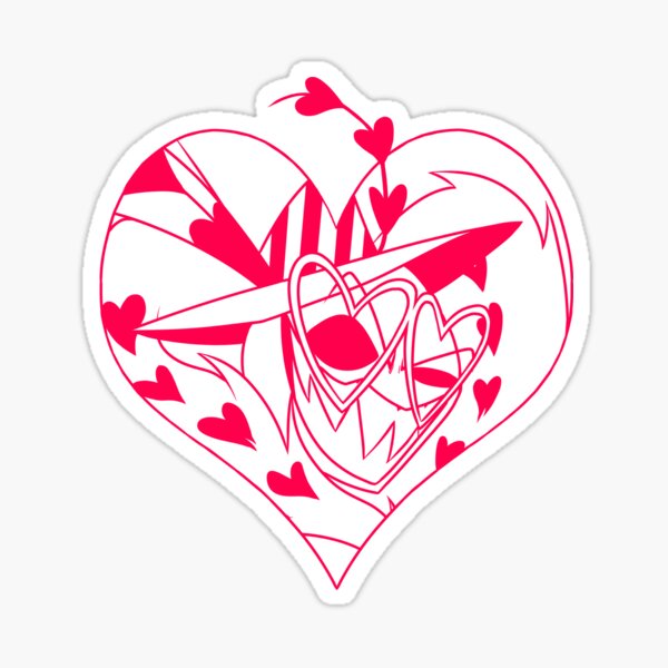 Aperçu de l'œuvre Hôtel Hazbin Valentino Heart créée et vendue par CPRKaaroo.