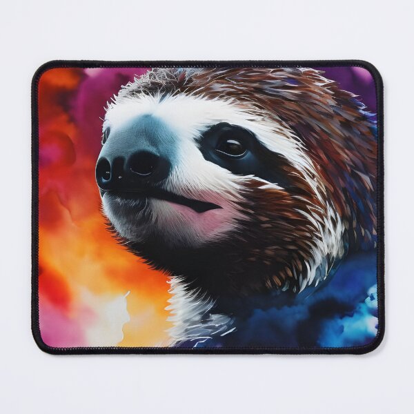 Item preview, Sloth Watercolor Artwork designed and sold by ambyai.