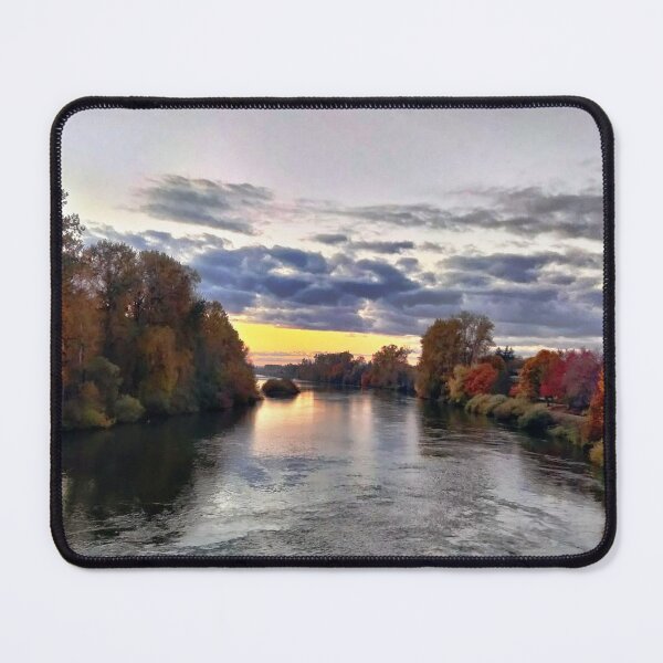 Item preview, Sunset Over Willamette River In Eugene Oregon designed and sold by PPPimp.