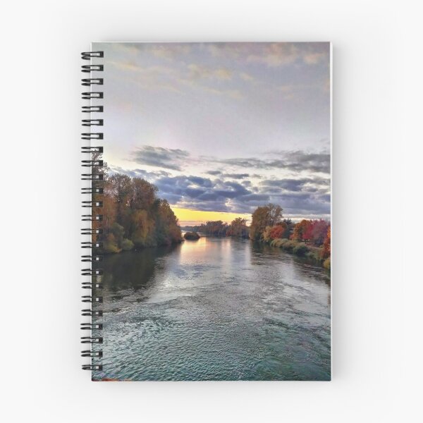 Item preview, Sunset Over Willamette River In Eugene Oregon designed and sold by PPPimp.