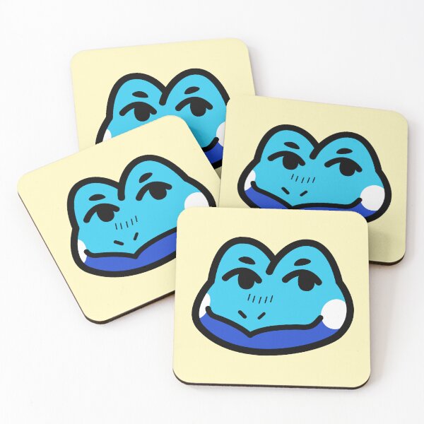 Item preview, Blue Smug frog designed and sold by snarbidi.
