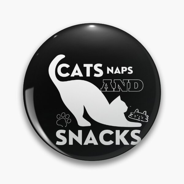 Item preview, Cats Naps And Snacks Cat Owner Kitten Pet Lover designed and sold by FirnandArt.