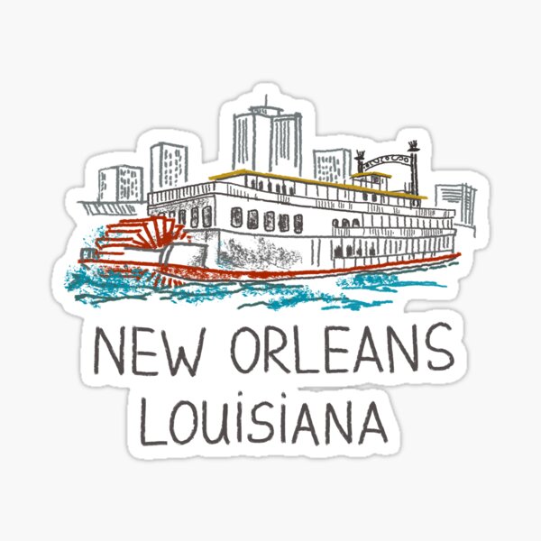 New Orleans, Louisiana Sticker