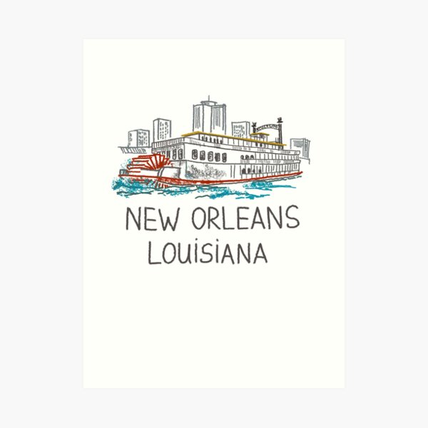 New Orleans, Louisiana Art Print