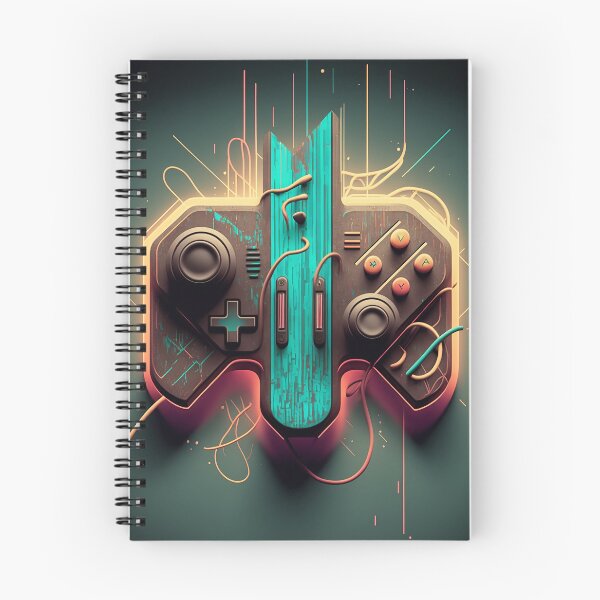 Item preview, Retro Gaming Frenzy: Abstract Game Controller Art designed and sold by plachy78.