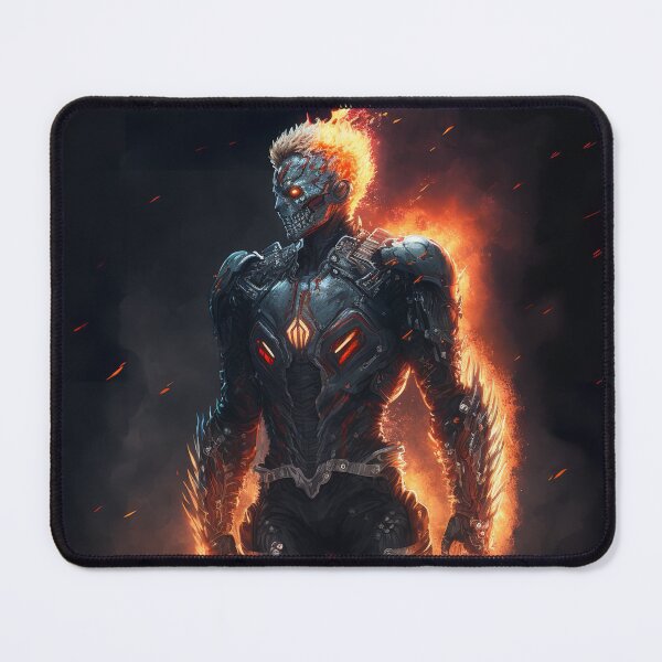 Artikelvorschau, Anime - Bakugo x Ghost Rider entworfen und verkauft von Majestic-Prints.