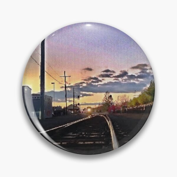 Item preview, Dusk Up Railroad Tracks  designed and sold by PPPimp.