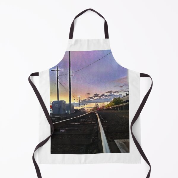 Item preview, Dusk Up Railroad Tracks designed and sold by PPPimp.