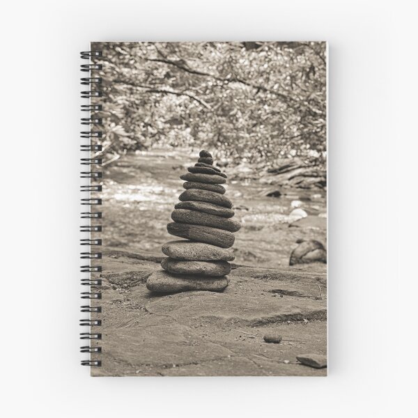 Item preview, Cairn At Dukes Creek Helen Georgia Black And White designed and sold by LisaWootenPhoto.